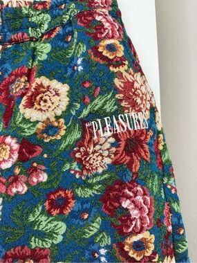 Floral Blue Knit Pleasures Sweatpants